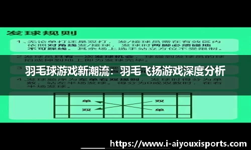 羽毛球游戏新潮流：羽毛飞扬游戏深度分析